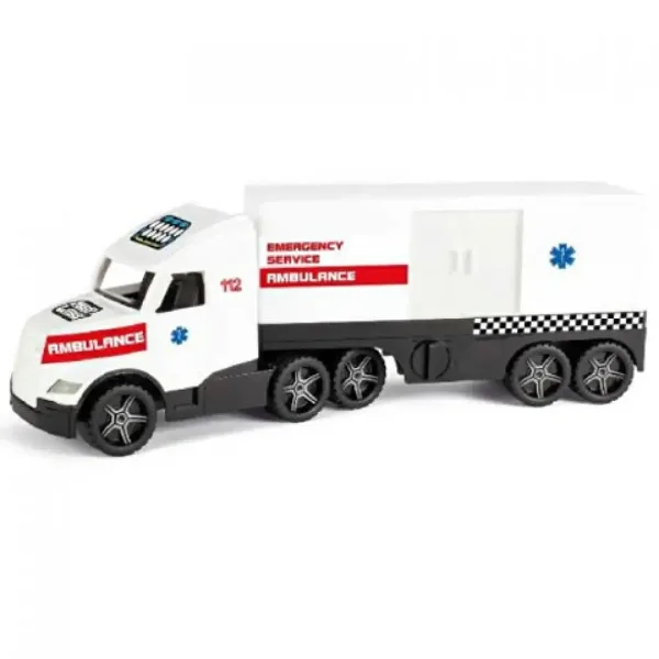Magic Truck: Camion di soccorso con lampade fluorescenti 81cm - Wader immagine 1