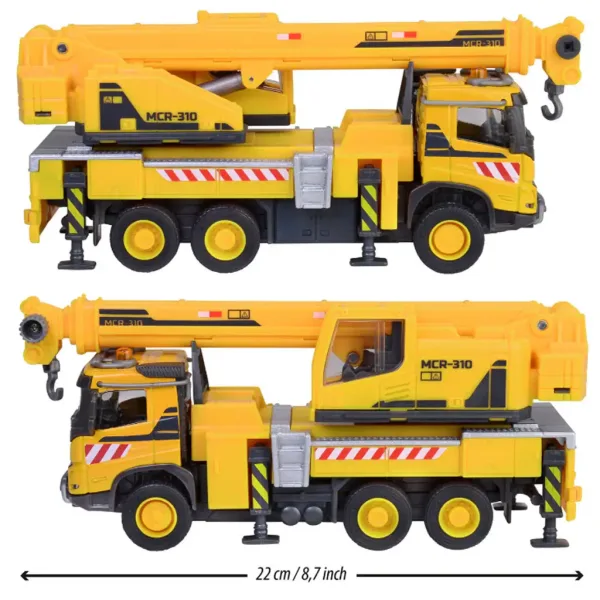 Majorette: Camion gru Volvo con luci e suoni 22 cm - Simba Toys immagine 2