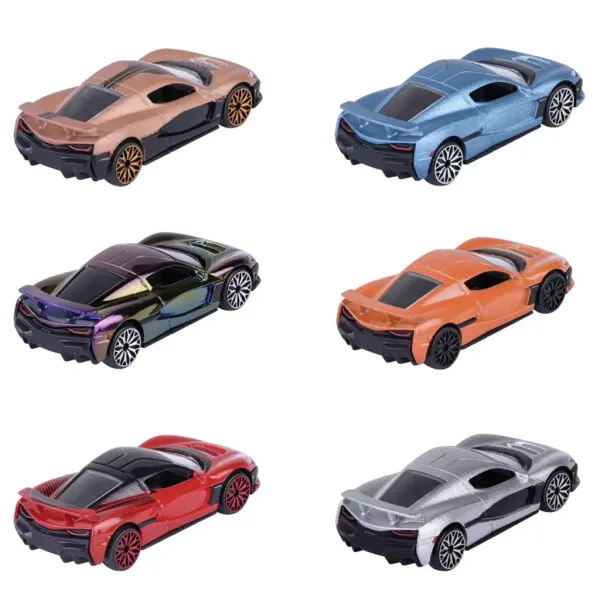 Majorette: Modelli di auto in metallo Rimac Nevera Edition in diverse varianti 1/64 1 pezzo immagine 3