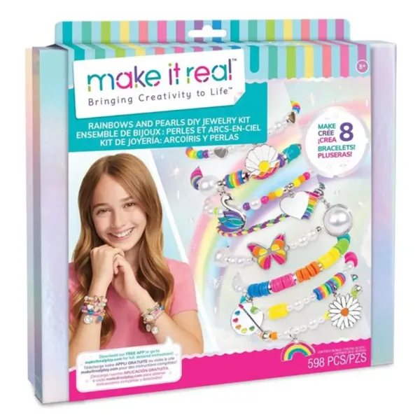 Make It Real: Creazione di gioielli, braccialetti arcobaleno e di perline immagine 4