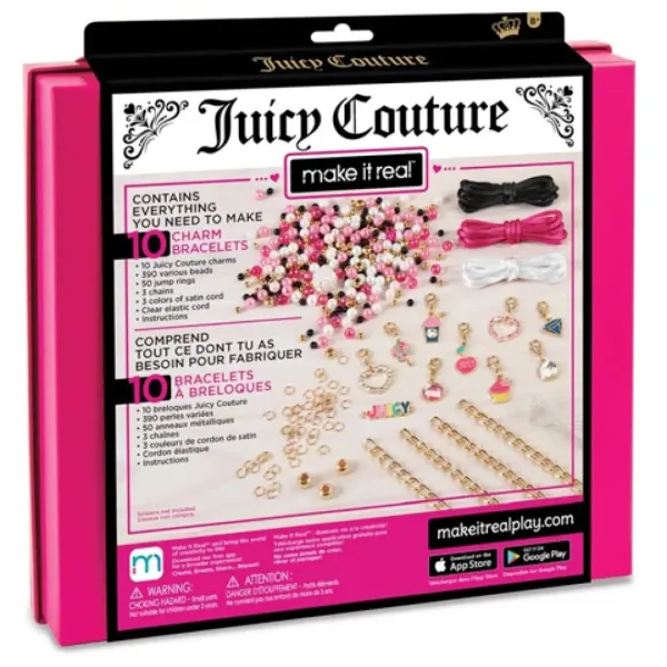Make It Real: Set di creazione di gioielli rosa e scintillante Juicy Couture immagine 2
