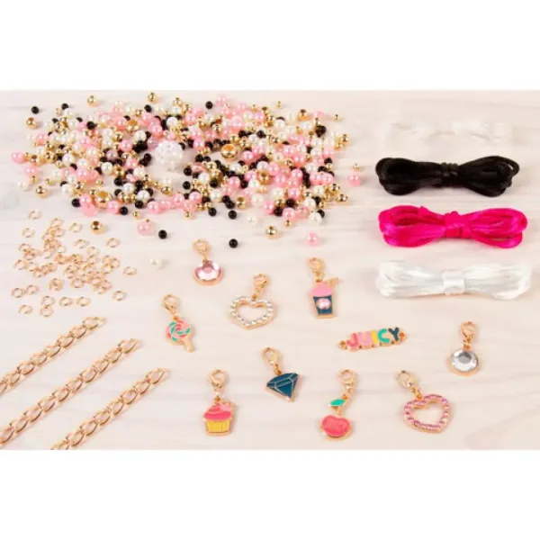 Make It Real: Set di creazione di gioielli rosa e scintillante Juicy Couture immagine 3