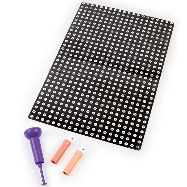 Make It Real: Timbro puntinista con adesivi - Glitter immagine 2