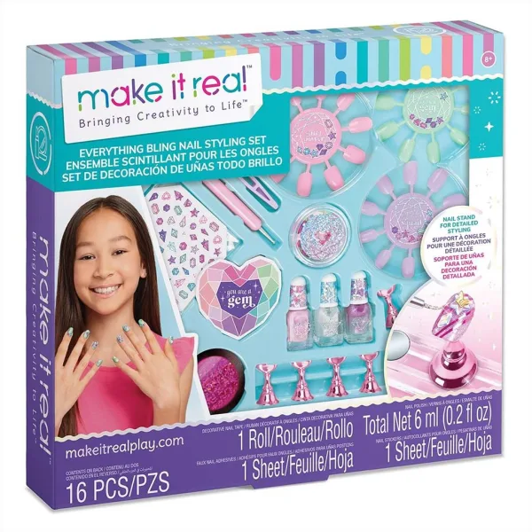 Make It Real: Tutto ciò che brilla set decorazioni per unghie immagine 1