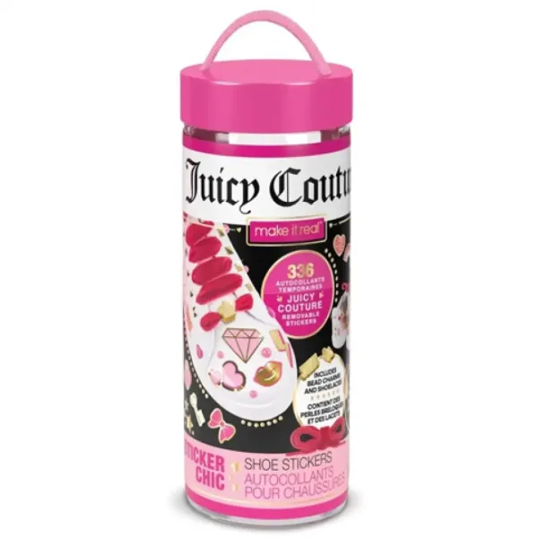 Make it Real: Juicy Couture - Set creativo per decorare scarpe Sticker Chic immagine 1