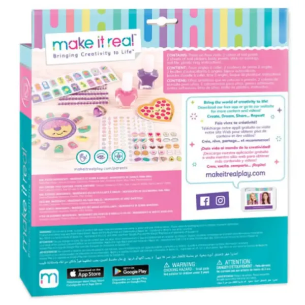 Make it Real: Set di bellezza con unghie scintillanti immagine 2