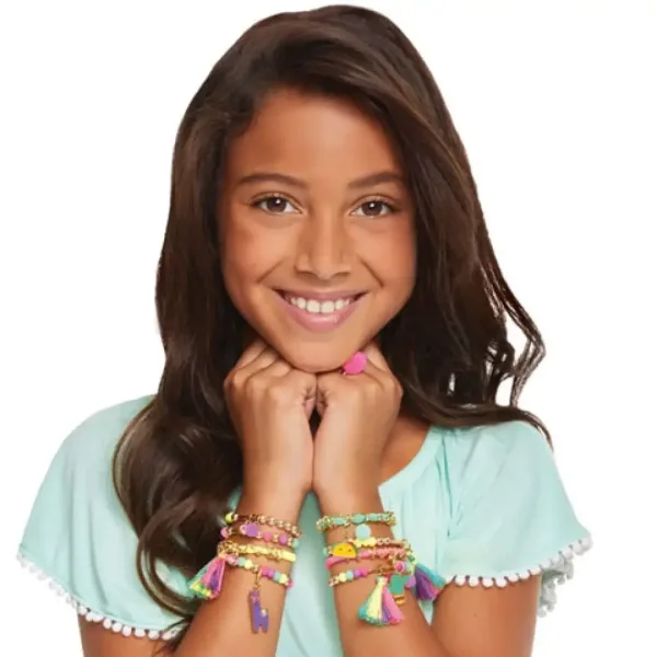 Make it Real: Set di gioielli - Pom-pom neon chic immagine 5