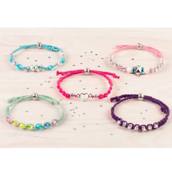 Make it Real: Set per creare braccialetti incantevoli - Intreccio di corde immagine 4