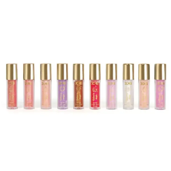 Make it Real: set di 10 lucidalabbra rosa e oro 3C4G immagine 3