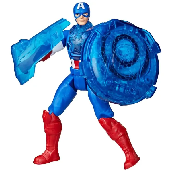 Marvel: Capitan America con moto e lanciatore di scudo - Hasbro immagine 3