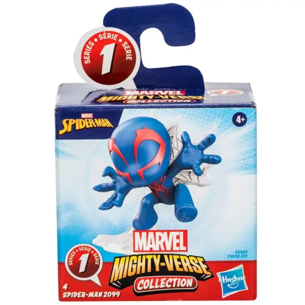 Marvel: Collezione Mighty-Verse - Mini figura di Spider-Man 2099 - Hasbro immagine 3