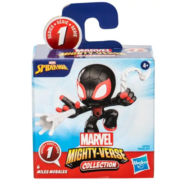 Marvel: Collezione Mighty-Verse di Spider-Man - Mini figura di Miles Morales - Hasbro immagine 3