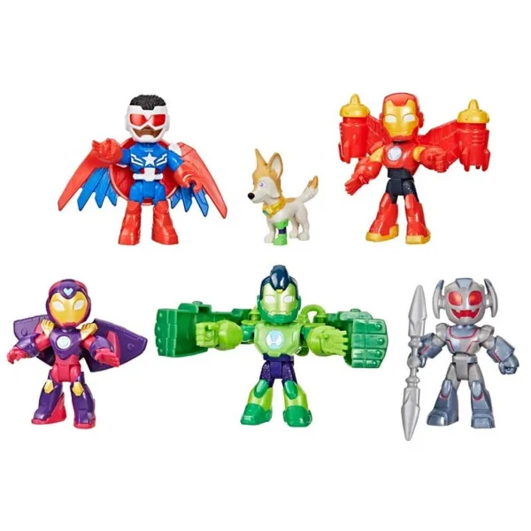 Marvel: Iron Man Armored Avengers set di 6 figure - Hasbro immagine 2