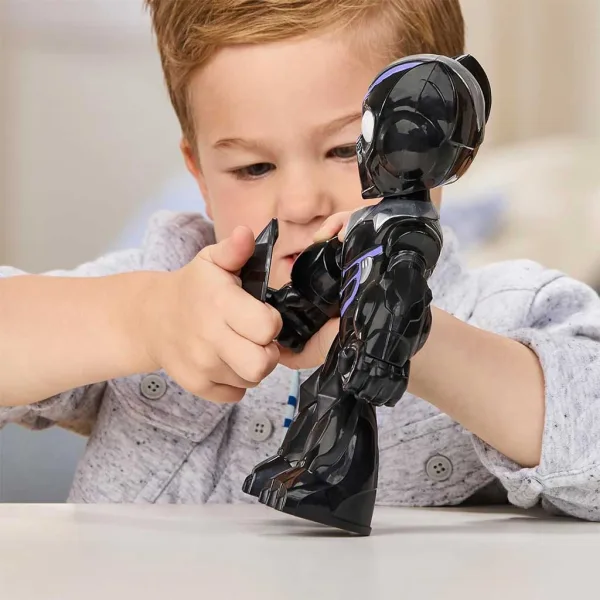 Marvel Iron Man e i suoi meravigliosi amici - Pantera Nera, figura da 23 cm - Hasbro immagine 4