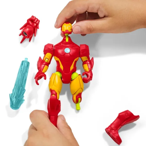 Marvel Mix Mashers: Avengers Iron Man figura con accessori - Hasbro immagine 3