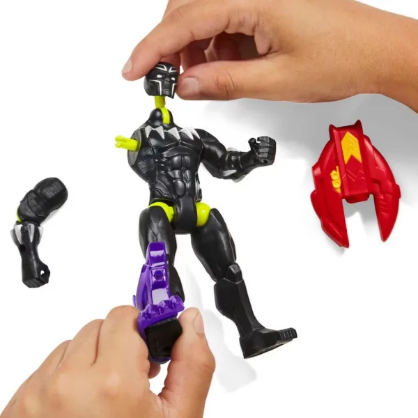 Marvel Mix Mashers: Avengers Pantera Nera figura con accessori - Hasbro immagine 3
