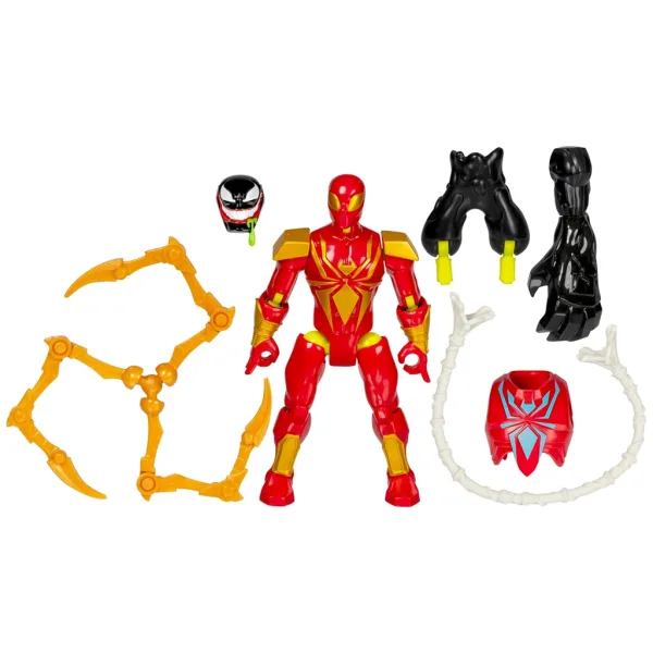 Marvel: Mix Mashers Uomo Ragno d’acciaio con accessori - Hasbro immagine 2