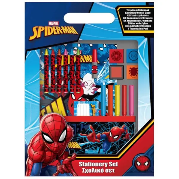 Marvel: Set da colorare di Spider-Man con astuccio e accessori immagine 1