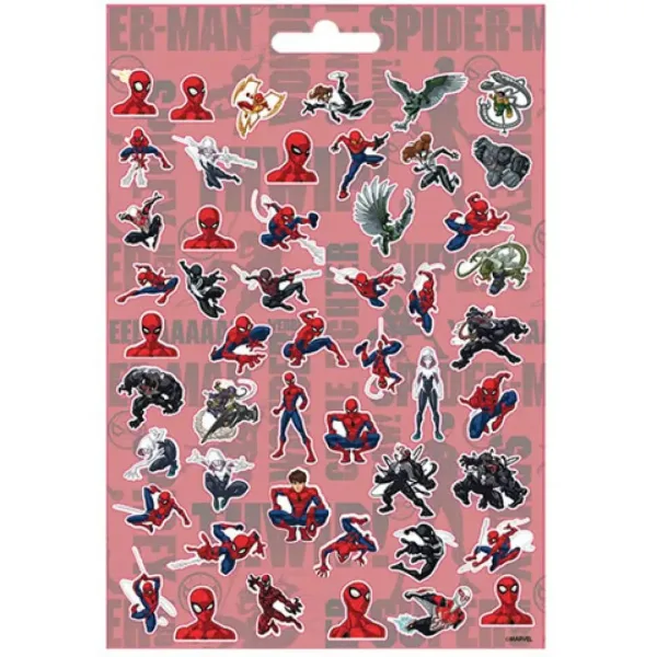 Marvel: Set di 300 adesivi di Spider-Man immagine 2
