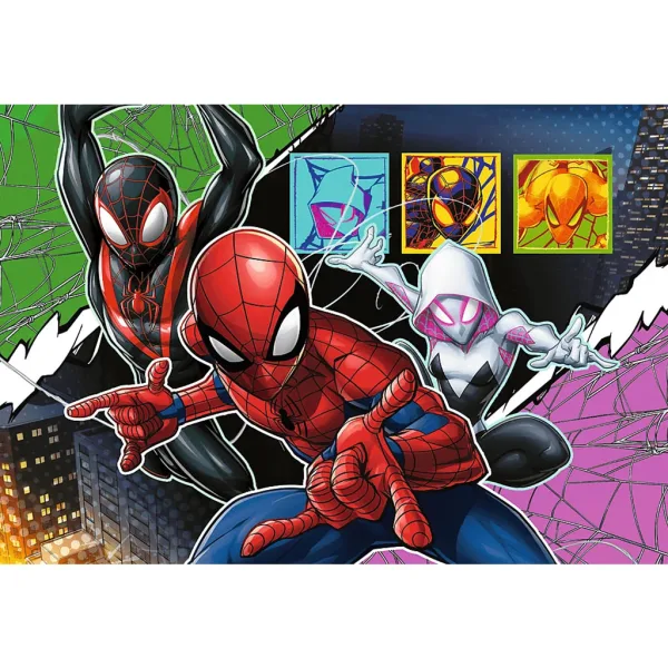 Marvel Spider-Man Ragno eroico puzzle da 100 pezzi - Trefl immagine 2