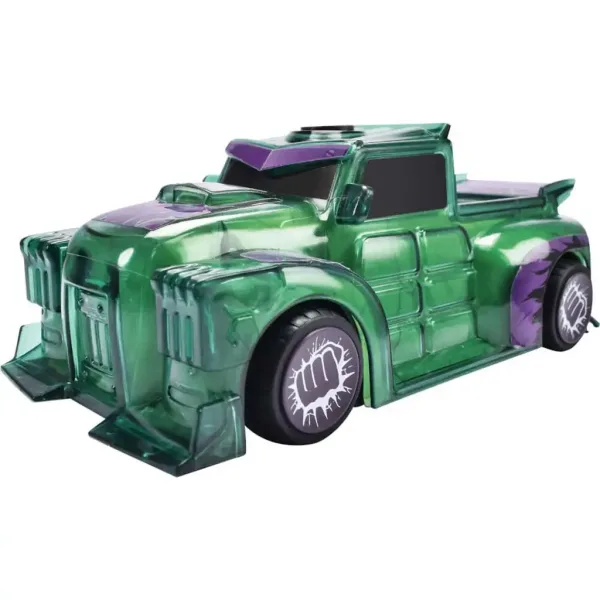 Marvel: Veicolo del personaggio Light Hero Hulk con effetti luminosi e sonori - Jada Toys immagine 2