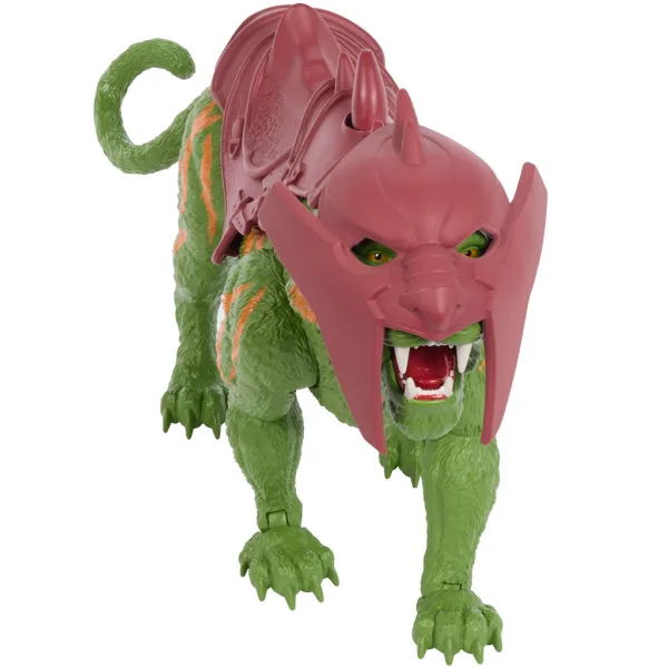 Masters of the Universe: Battle Cat, action figure dei protettori delluniverso con suoni e funzione di combattimento - Mattel immagine 2