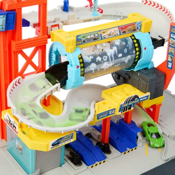 Matchbox: Spin Cyclone autolavaggio pista – Mattel immagine 4