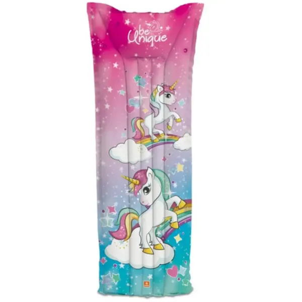 Materassino gonfiabile a forma di unicorno 69x183cm - Mondo Toys immagine 1