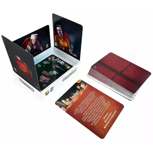 Mazzo investigativo – Non puoi giocare la morte gioco di carte investigativo immagine 2