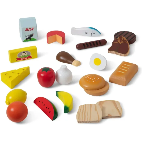 Melissa & Doug: Alimenti in cassette di legno - Set di gioco Spin Master immagine 2