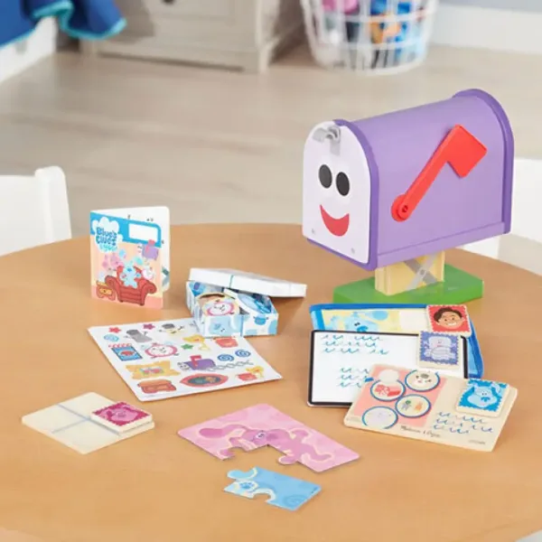 Melissa & Doug: Cassetta postale azzurra gioco educativo immagine 3
