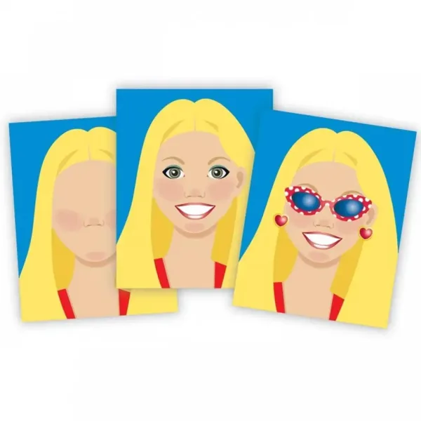 Melissa & Doug: Crea un volto set creativo con adesivi immagine 3