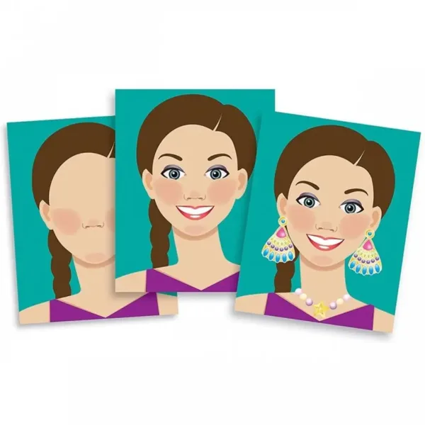 Melissa & Doug: Crea un volto set creativo con adesivi immagine 4