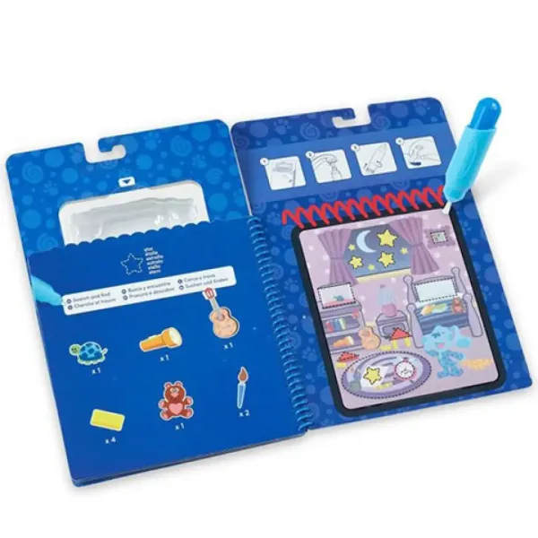 Melissa & Doug: Forme blu da disegnare con lacqua gioco creativo immagine 3