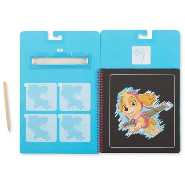 Melissa & Doug: Gioco creativo con graffi dimmagine di Skye della Paw Patrol immagine 2