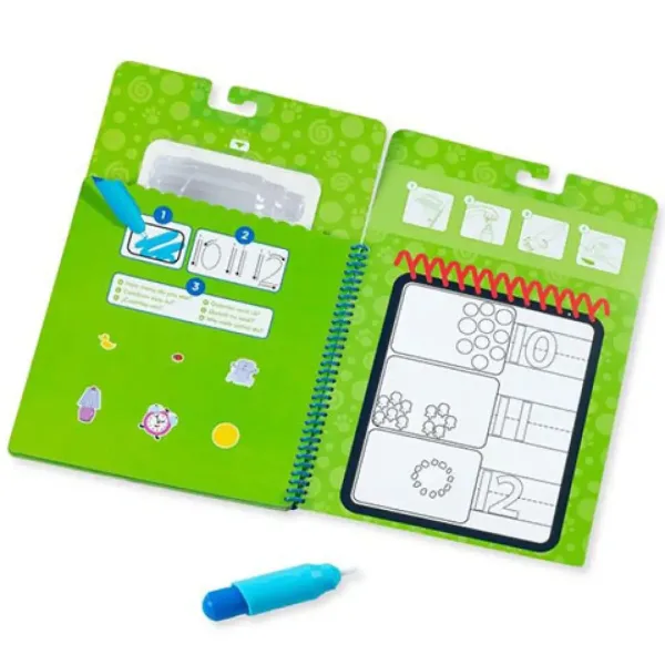 Melissa & Doug: Gioco creativo di disegno con acqua e numeri immagine 2