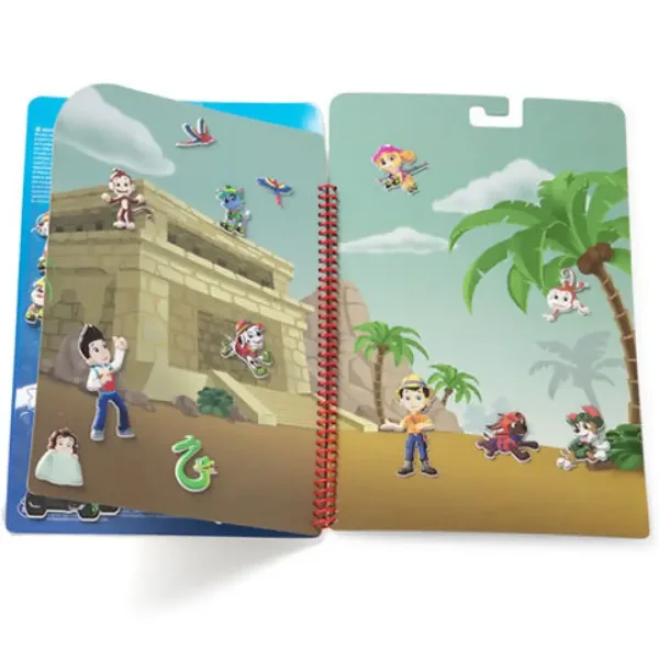Melissa & Doug: Paw Patrol Giungla libro di adesivi gonfiabili immagine 2