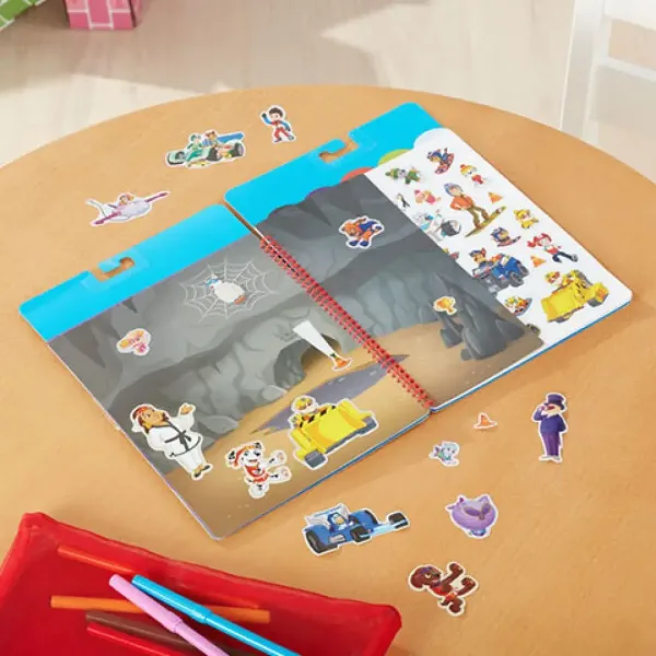Melissa & Doug: Paw Patrol Missioni Classiche libro di adesivi riutilizzabili immagine 3