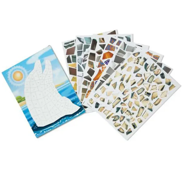 Melissa & Doug: Quaderno di adesivi a mosaico delloceano immagine 2