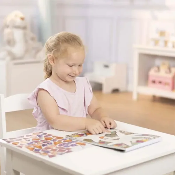 Melissa & Doug: Quaderno di adesivi a mosaico delloceano immagine 3