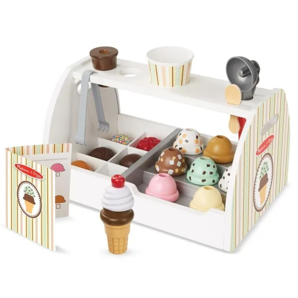 Melissa&Doug: Set di gioco gelateria in legno - Spin Master immagine 2