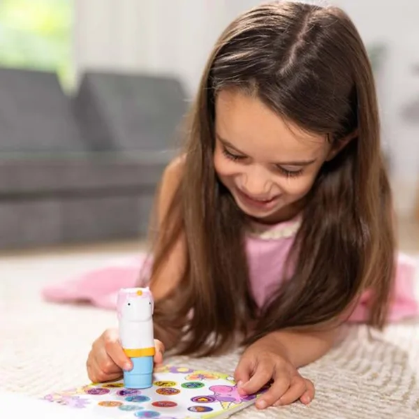 Melissa & Doug: Sticker WOW! Timbro adesivo – Unicorno – Spin Master immagine 3