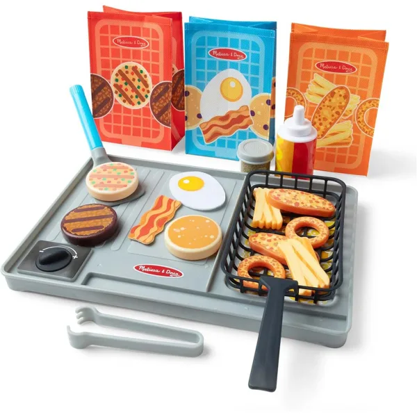 Melissa & Doug: Water Wow! - Set Flip & Fry per cucinare - Spin Master immagine 2