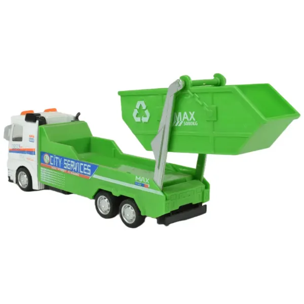 Metal Gear: Camion della spazzatura in metallo con volano disponibile in diverse varianti 19cm 1 pezzo immagine 10