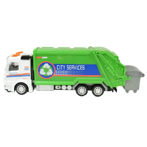 Metal Gear: Camion della spazzatura in metallo con volano disponibile in diverse varianti 19cm 1 pezzo immagine 3