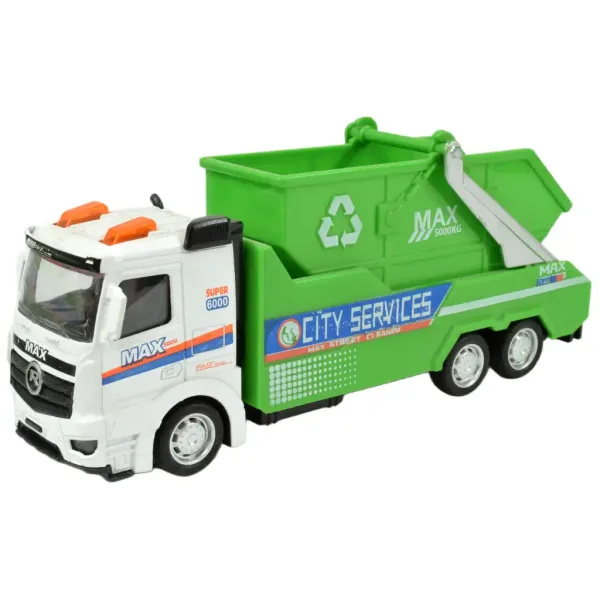 Metal Gear: Camion della spazzatura in metallo con volano disponibile in diverse varianti 19cm 1 pezzo immagine 8