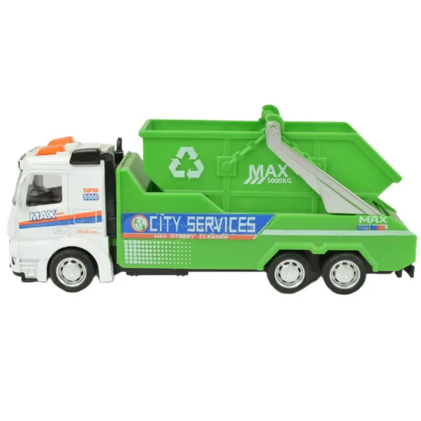 Metal Gear: Camion della spazzatura in metallo con volano disponibile in diverse varianti 19cm 1 pezzo immagine 9