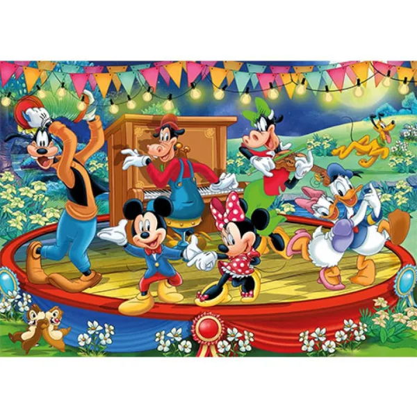 Mickey Mouse Supercolor 2 in 1 puzzle 2x60 pezzi - Clementoni immagine 3