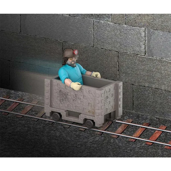Minecraft Il Film - Set di gioco Steve e il carrello da miniera - Mattel immagine 6