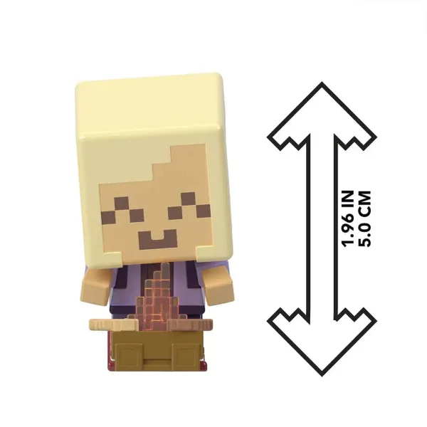 Minecraft: Svela Minifigura del Marinaio Biondo in un Contenitore a Forma di Spada Gialla - Mattel immagine 5